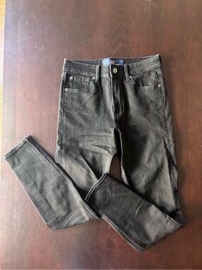 GAP Women's Black High-rise Universal Legging Skinny Jeans